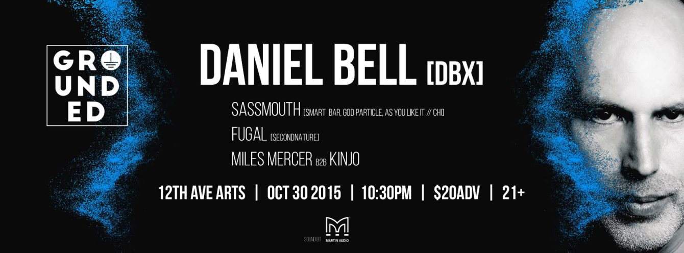 Grounded presents Daniel Bell, Sassmouth, Fugal - Página frontal