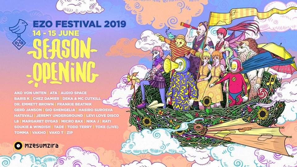 eZo Festival 2019 (Season Opening) - フライヤー表