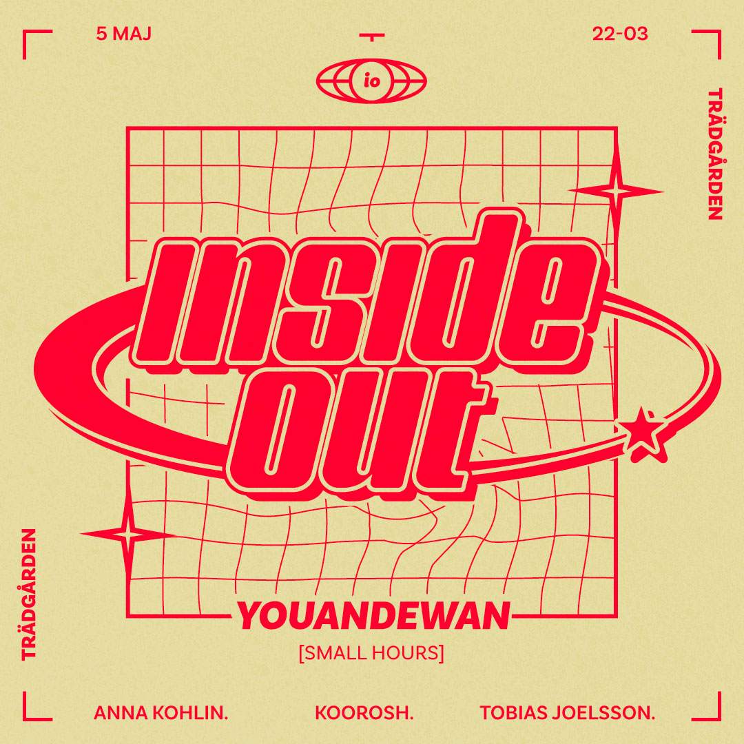 Inside Out #1 with YOUANDEWAN (UK), Anna Kohlin, Koorosh and Tobias Joelsson - Página frontal