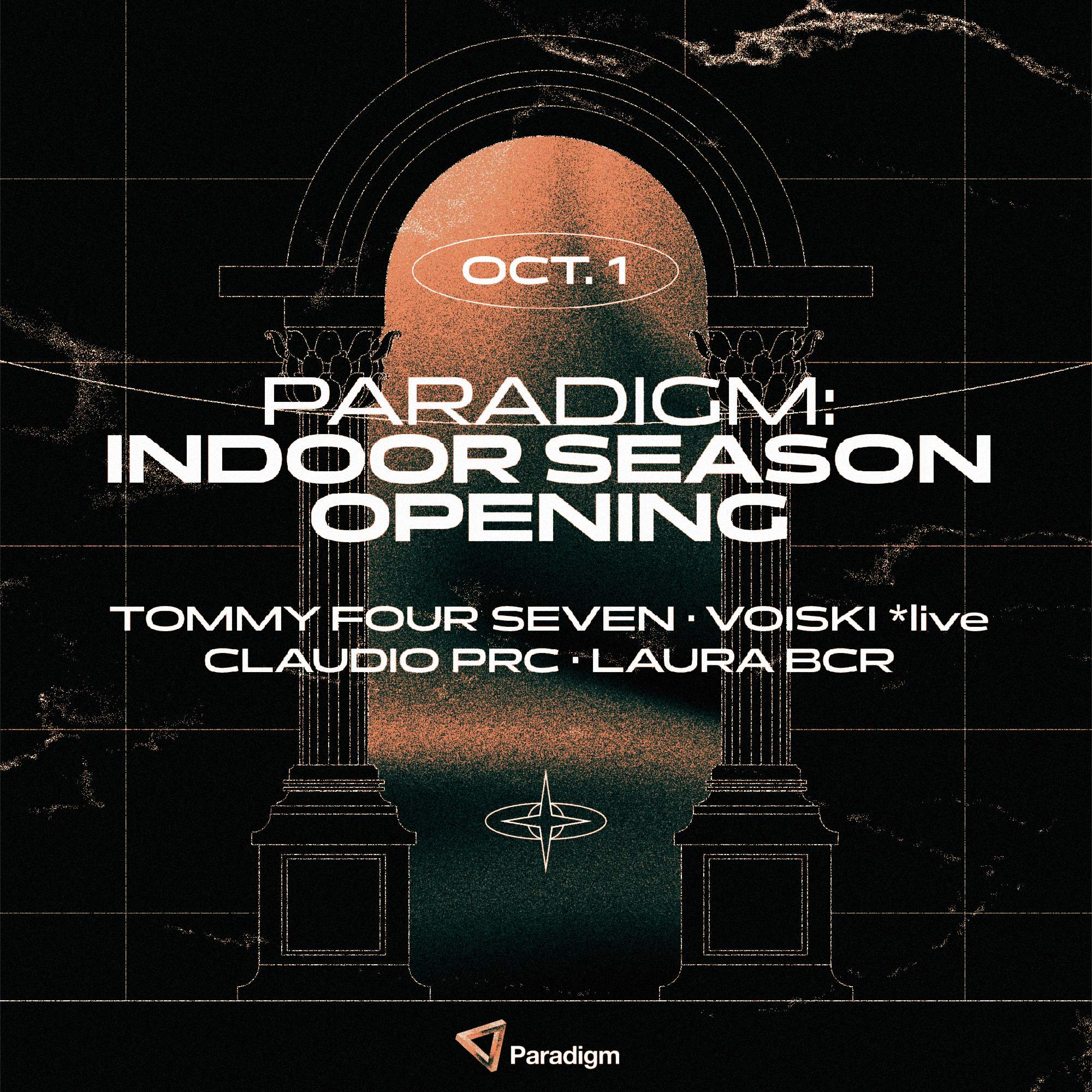 Paradigm: Indoor Season Opening - Página frontal