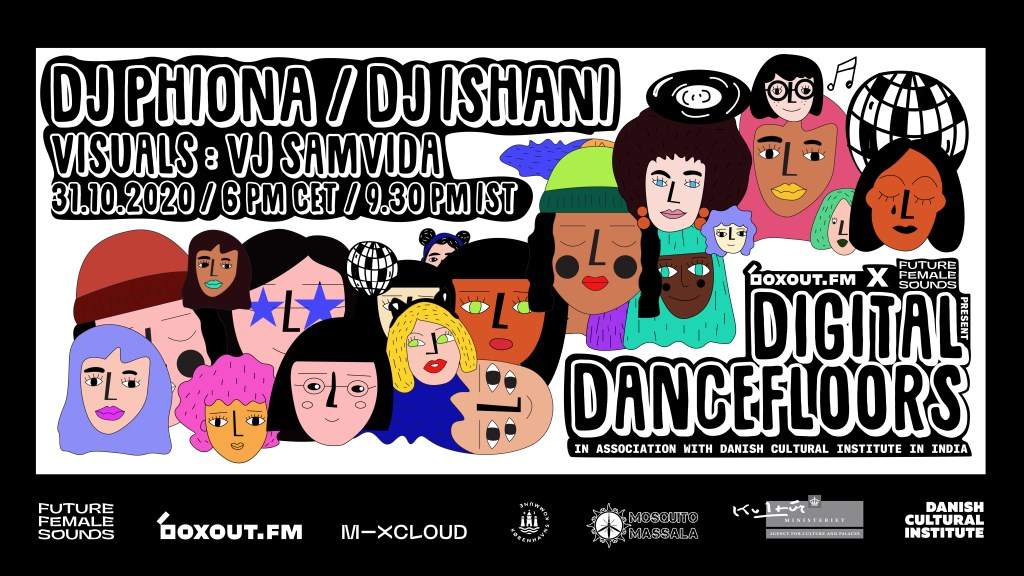 Digital Dancefloors: DJ Phiona & DJ Ishani - Página frontal