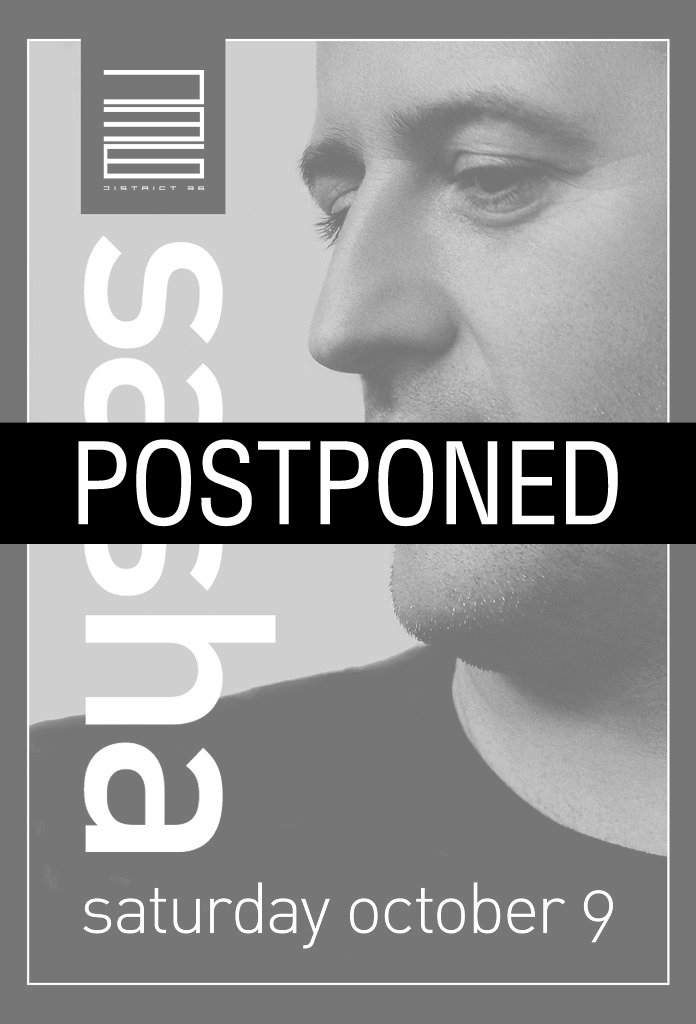 Postponed: District 36 presents: Sasha with Taimur & Fahad - Página frontal