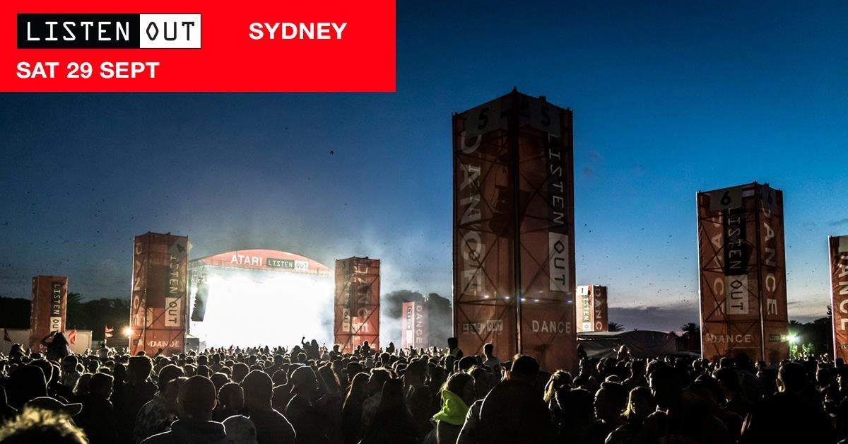 Listen Out Sydney 2018 - Página frontal