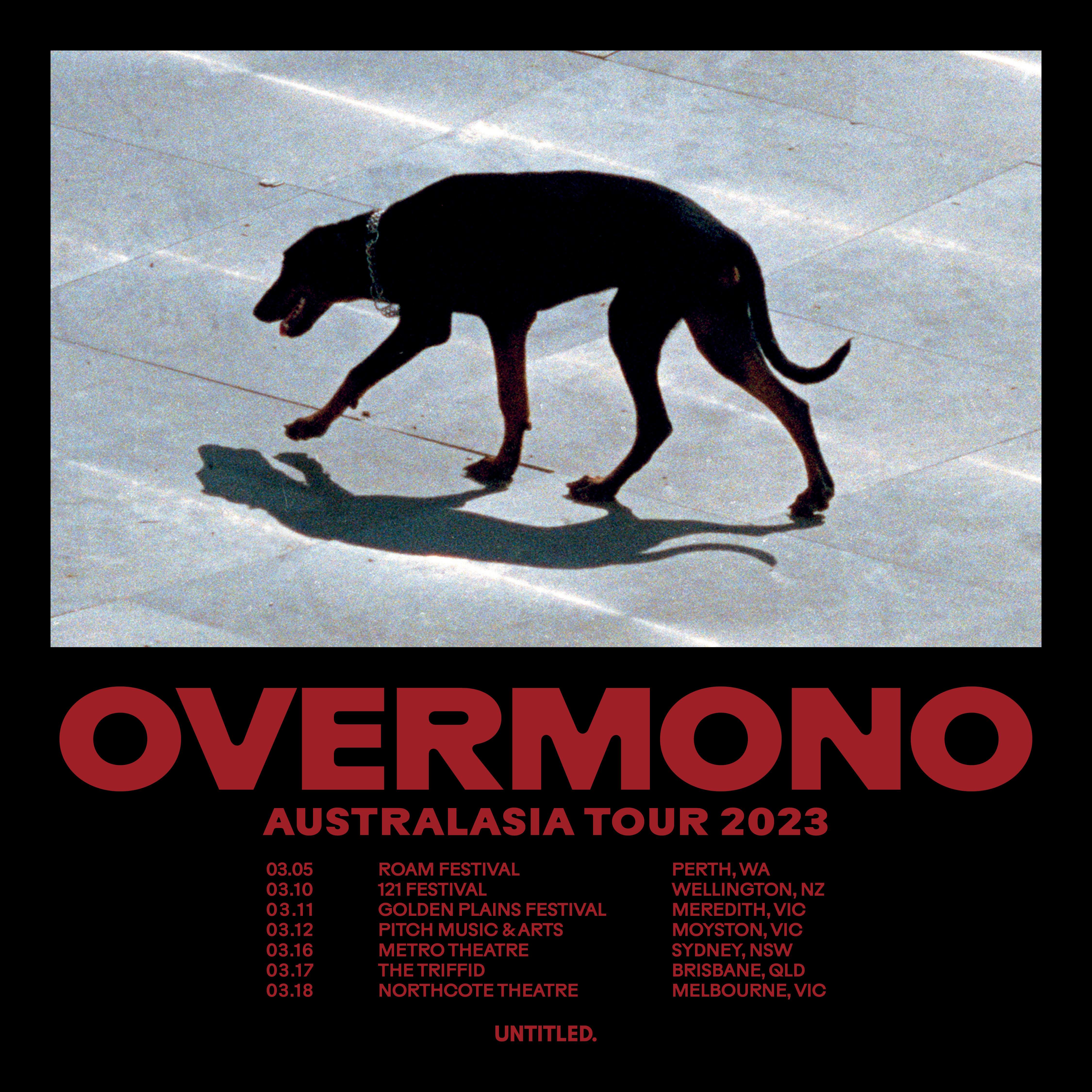 Overmono - AUSTRALASIA TOUR 2023 - SYDNEY, NSW at The Metro Theatre, Sydney