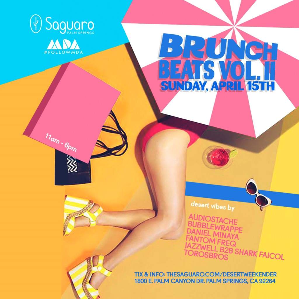 Brunch Beats Vol. 2 Feat. MDA DJs - Página frontal