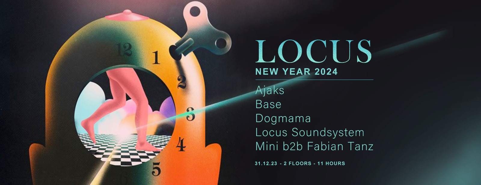 Locus New Year 2024 - フライヤー表