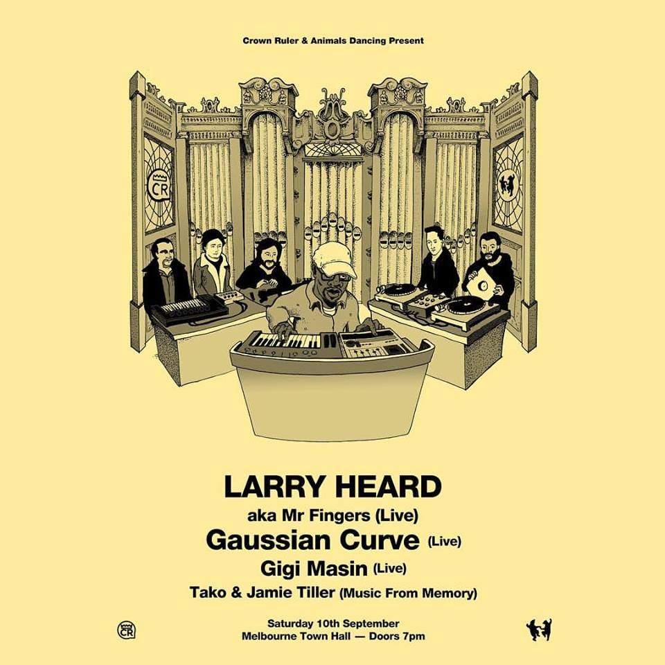 Larry Heard AKA Mr. Fingers, Gaussian Curve - Página frontal