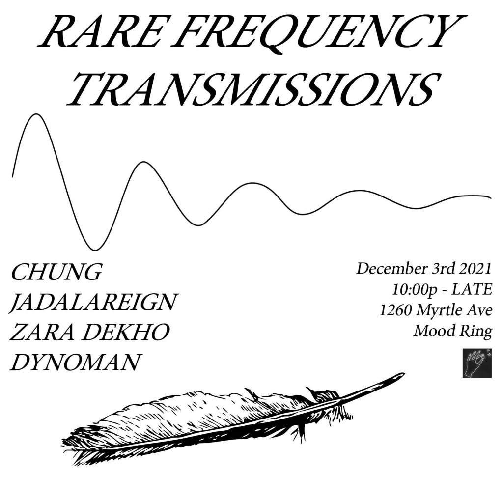 Rare Frequency Transmissions - フライヤー表