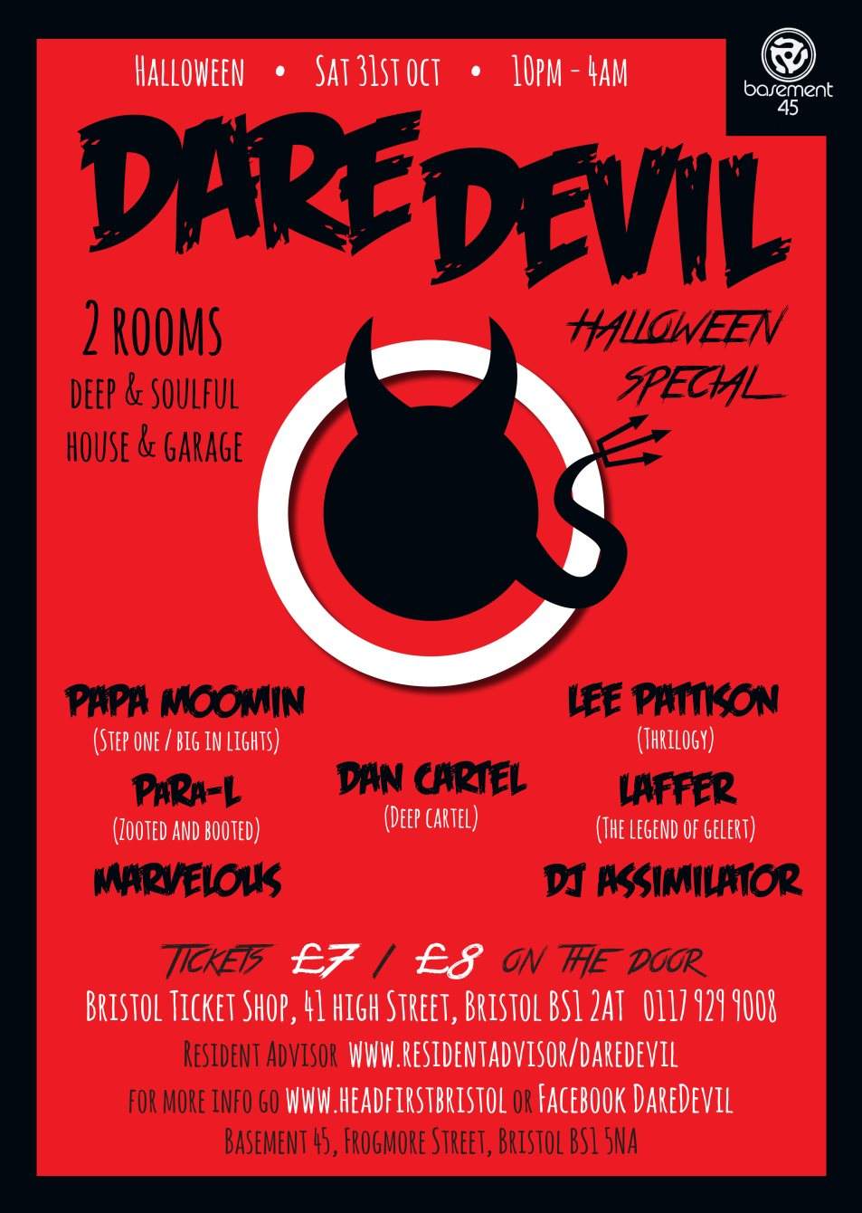 Dare Devil Halloween Special - Página frontal