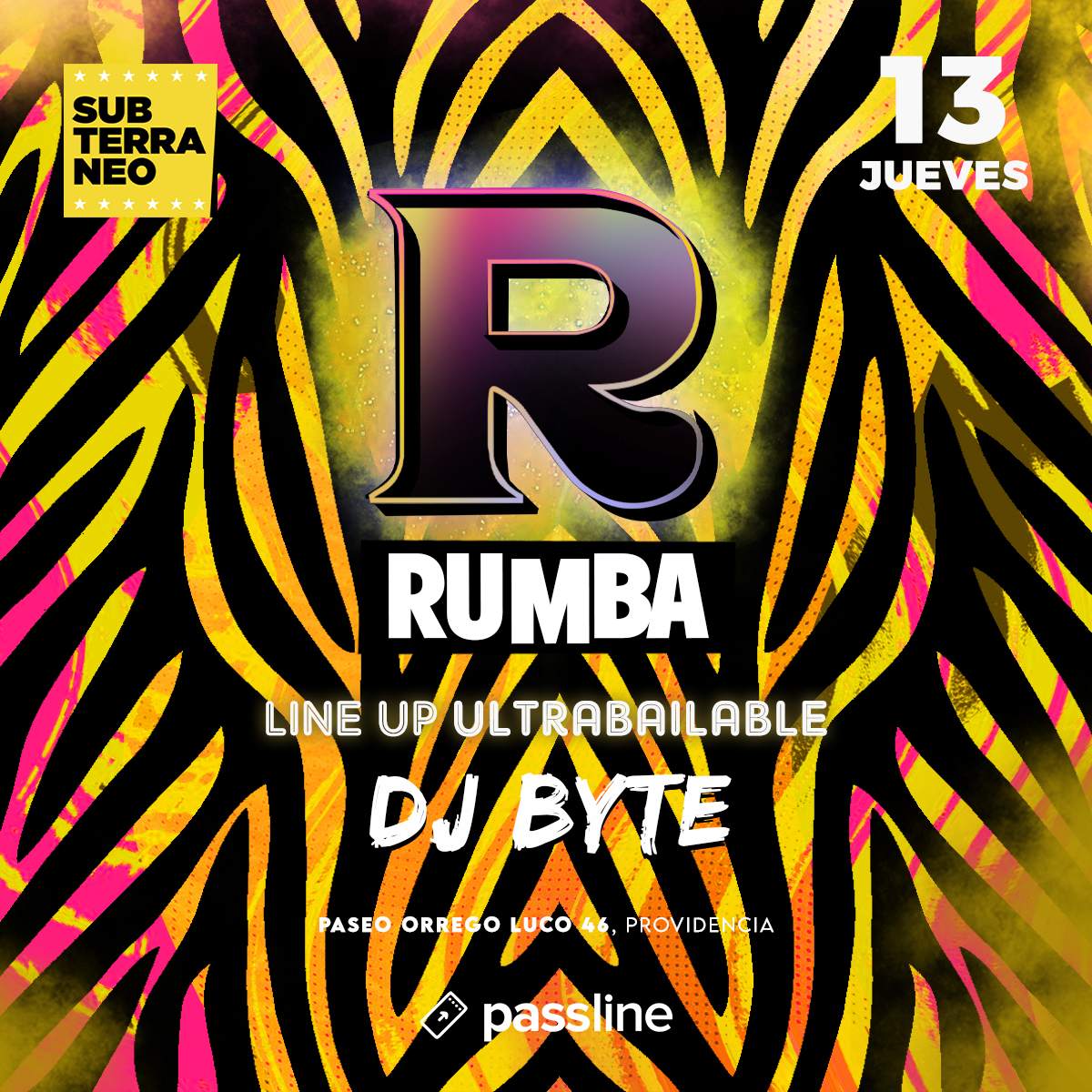 RUMBA: Full Ultrabailable at Subterráneo Club, Santiago