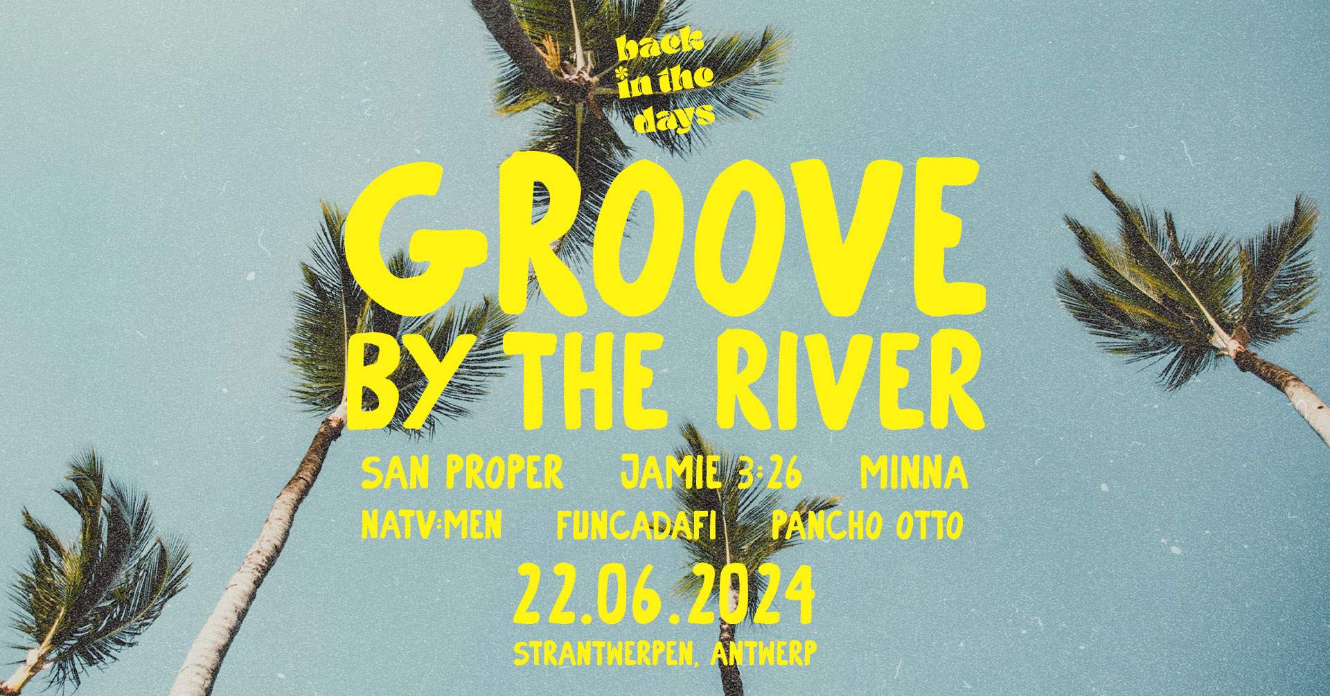 Groove By The River - フライヤー表