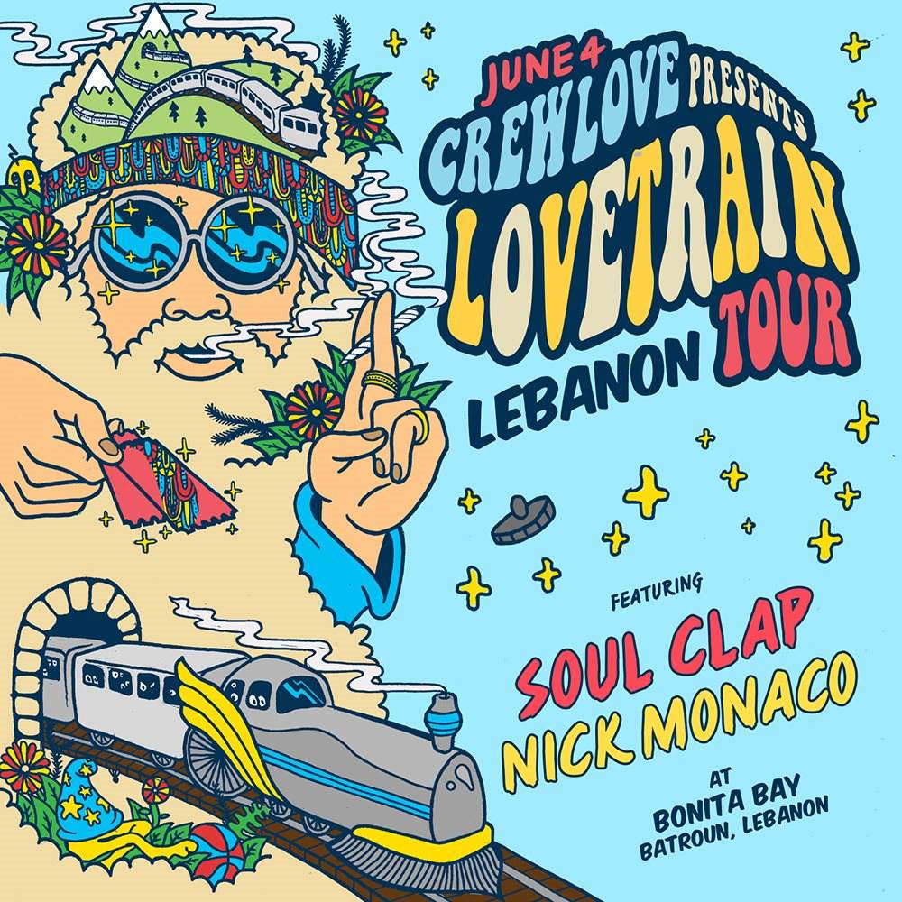 Crew Love presents The Love Train Tour with Soul Clap and Nick Monaco - Página frontal