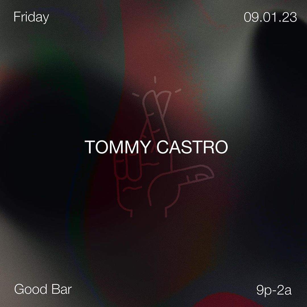 Tommy Castro - フライヤー表