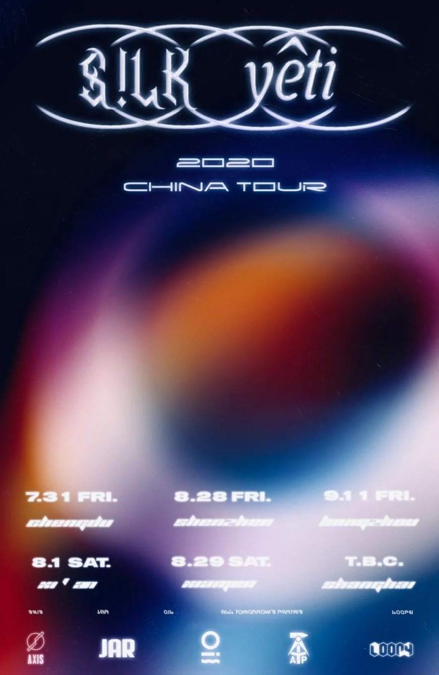 S!lk x Yeti' China Tour @OIL (2 Rooms Open) - Página frontal