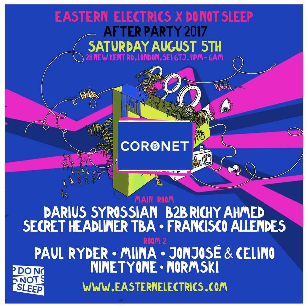 Eastern Electrics After-Party x Do Not Sleep - Página frontal