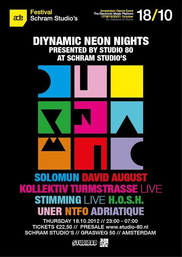 Diynamic Neon Nights presented By Studio 80 - Day 2 - Página frontal
