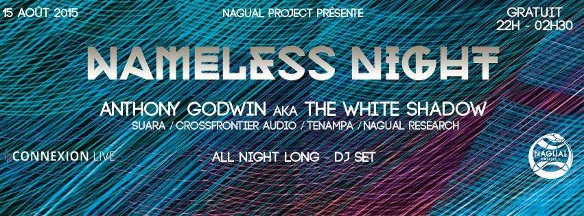 Nameless Night with THe WHite SHadow - フライヤー表