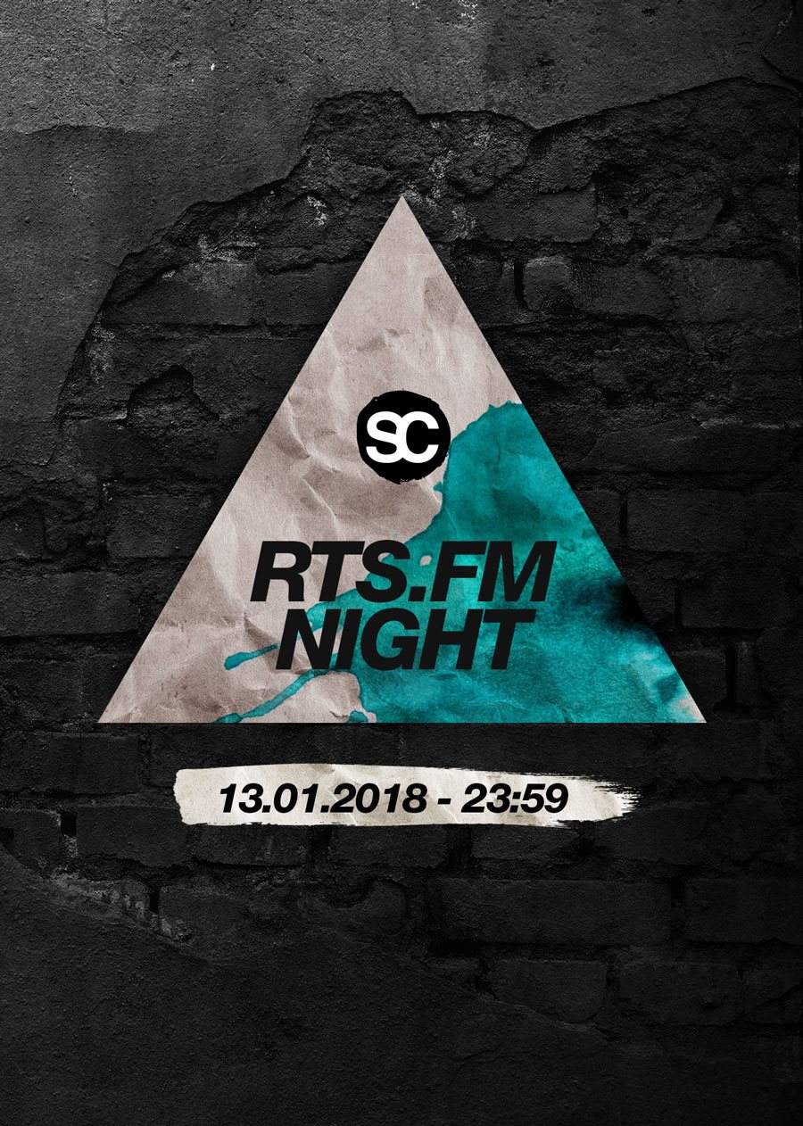 RTS.FM Night with A Guy Called Gerald, XDB, Juras Lietus - フライヤー表