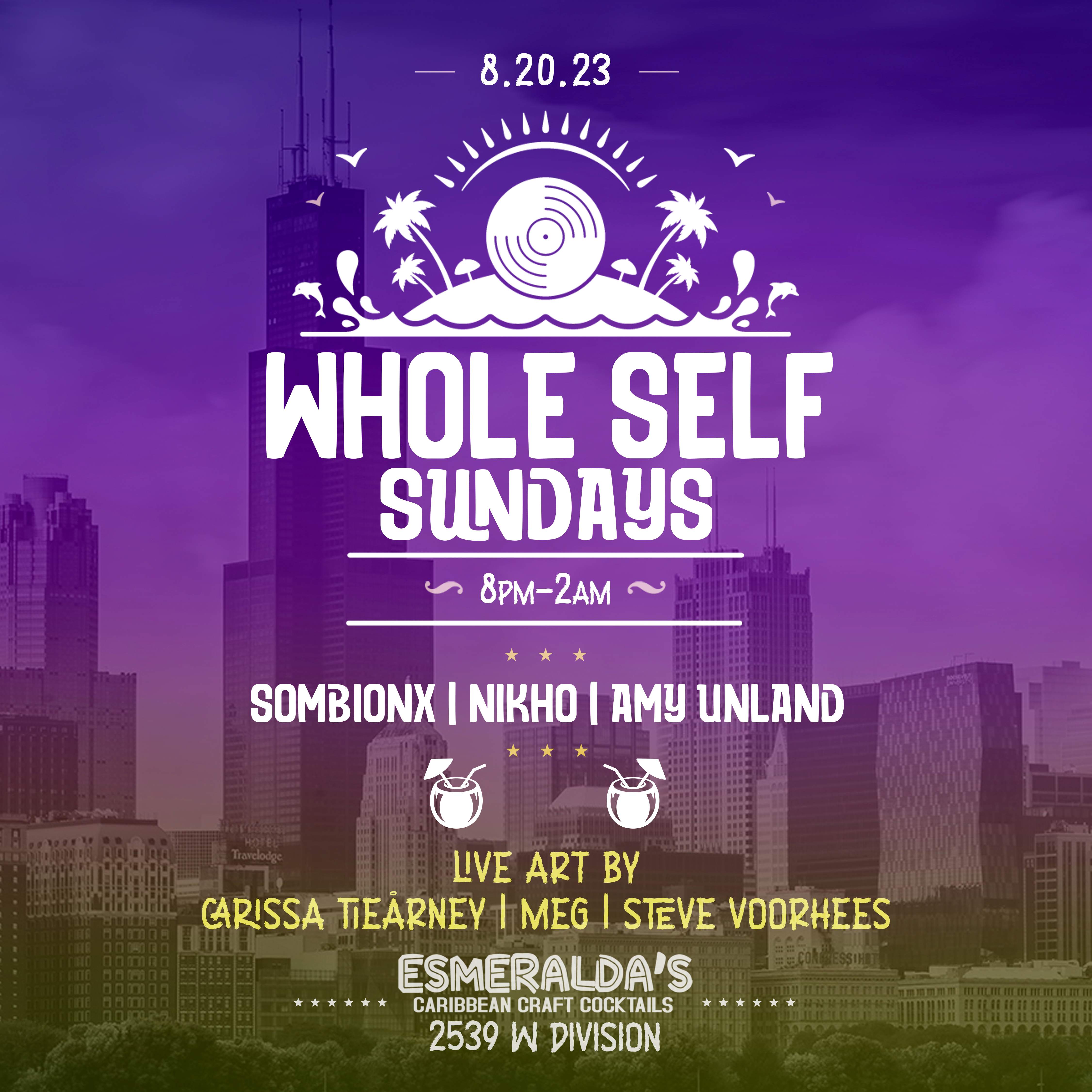 Whole Self Sundays at Esmerelda's - フライヤー表