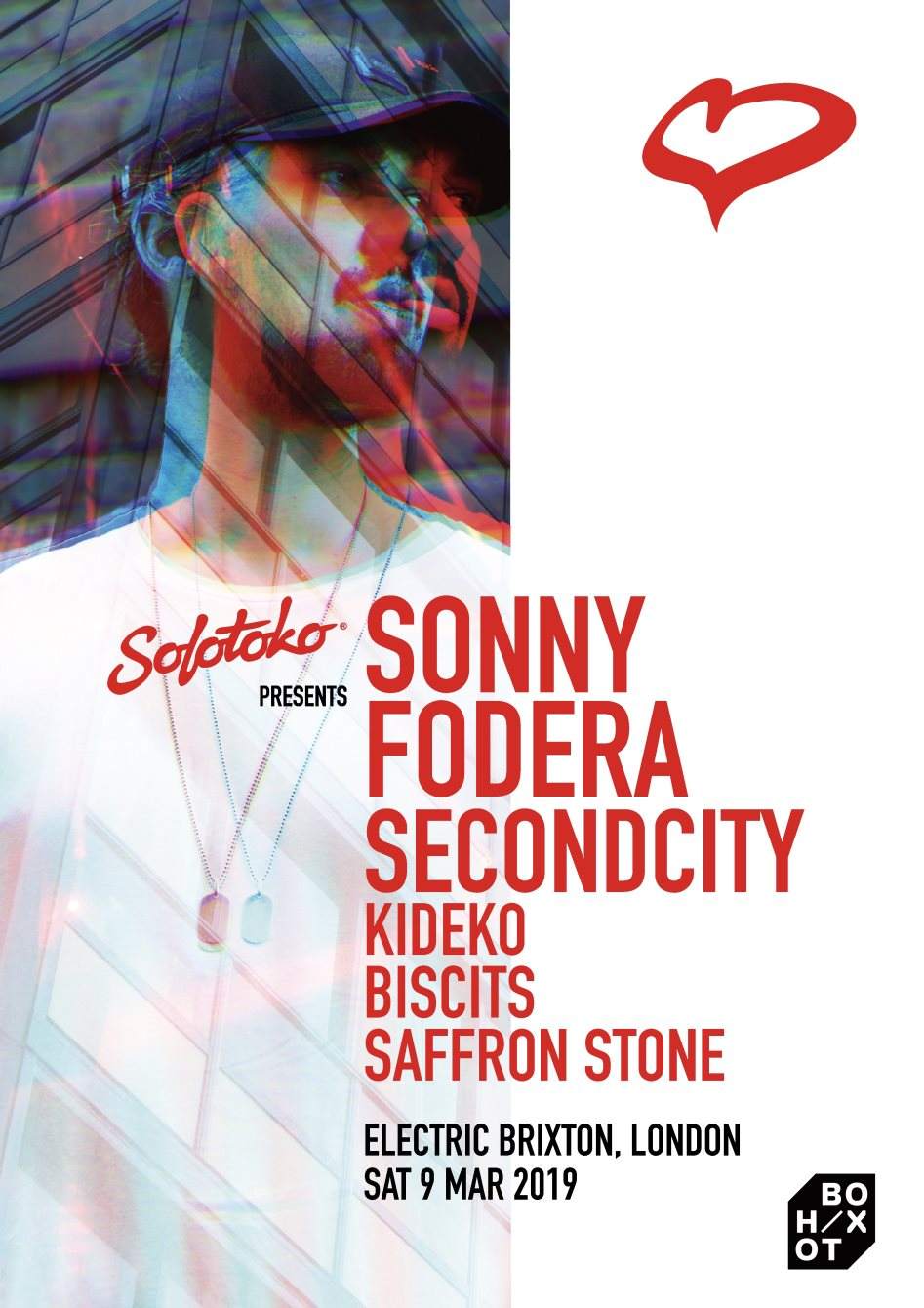 Sonny Fodera presents Solotoko - Página frontal