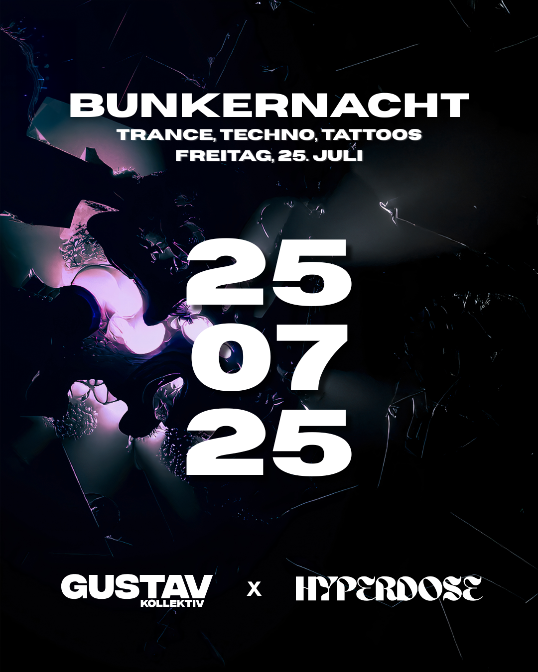 BUNKERNACHT — Techno/Trance by Gustav & HYPERDOSE at TBA - Kulturbunker ...