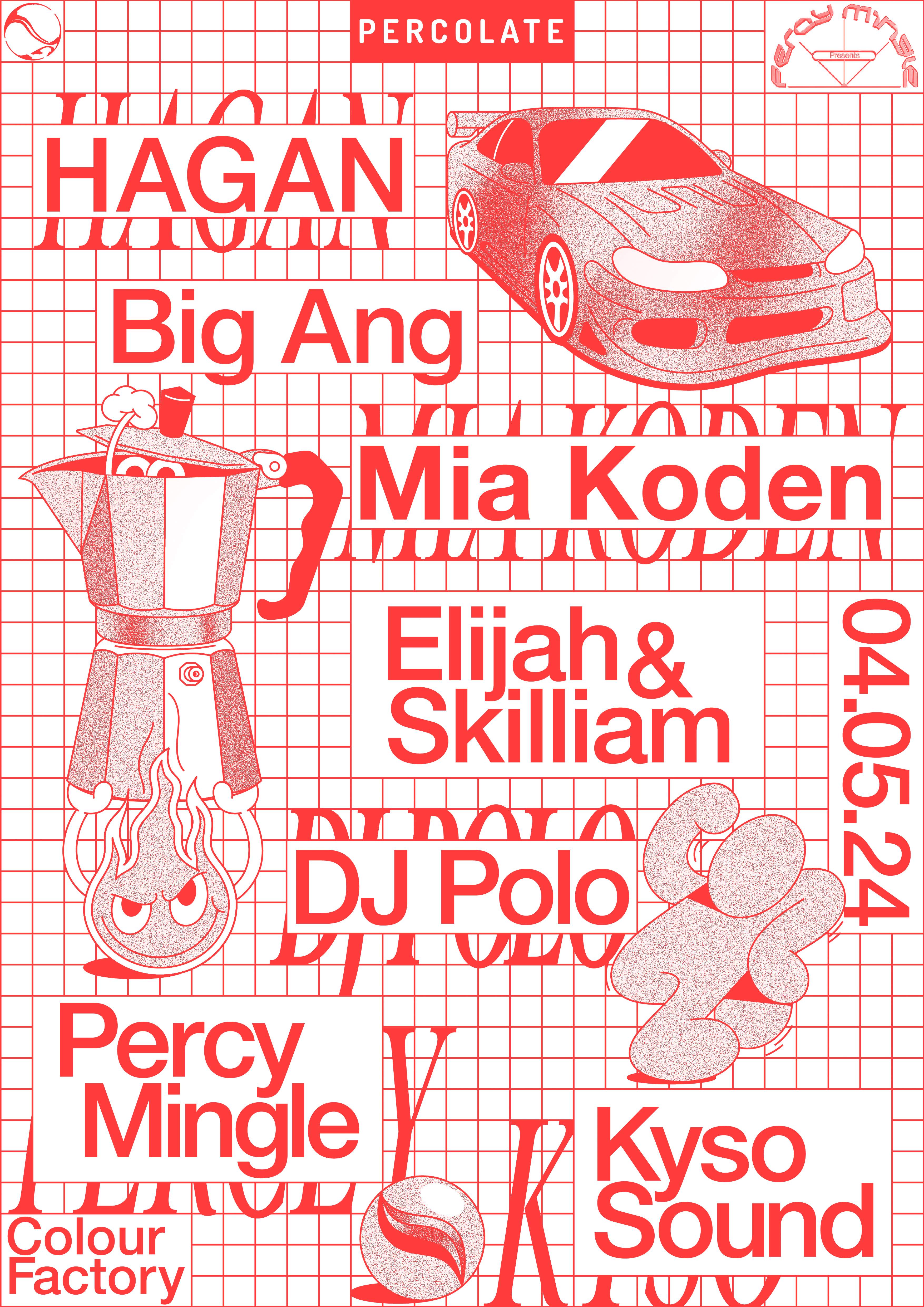 QYSP After party:Elijah & Skilliam, Mia Koden, Big Ang, DJ Polo,Hagan,Percy Mingle & Kyso Sound - フライヤー表