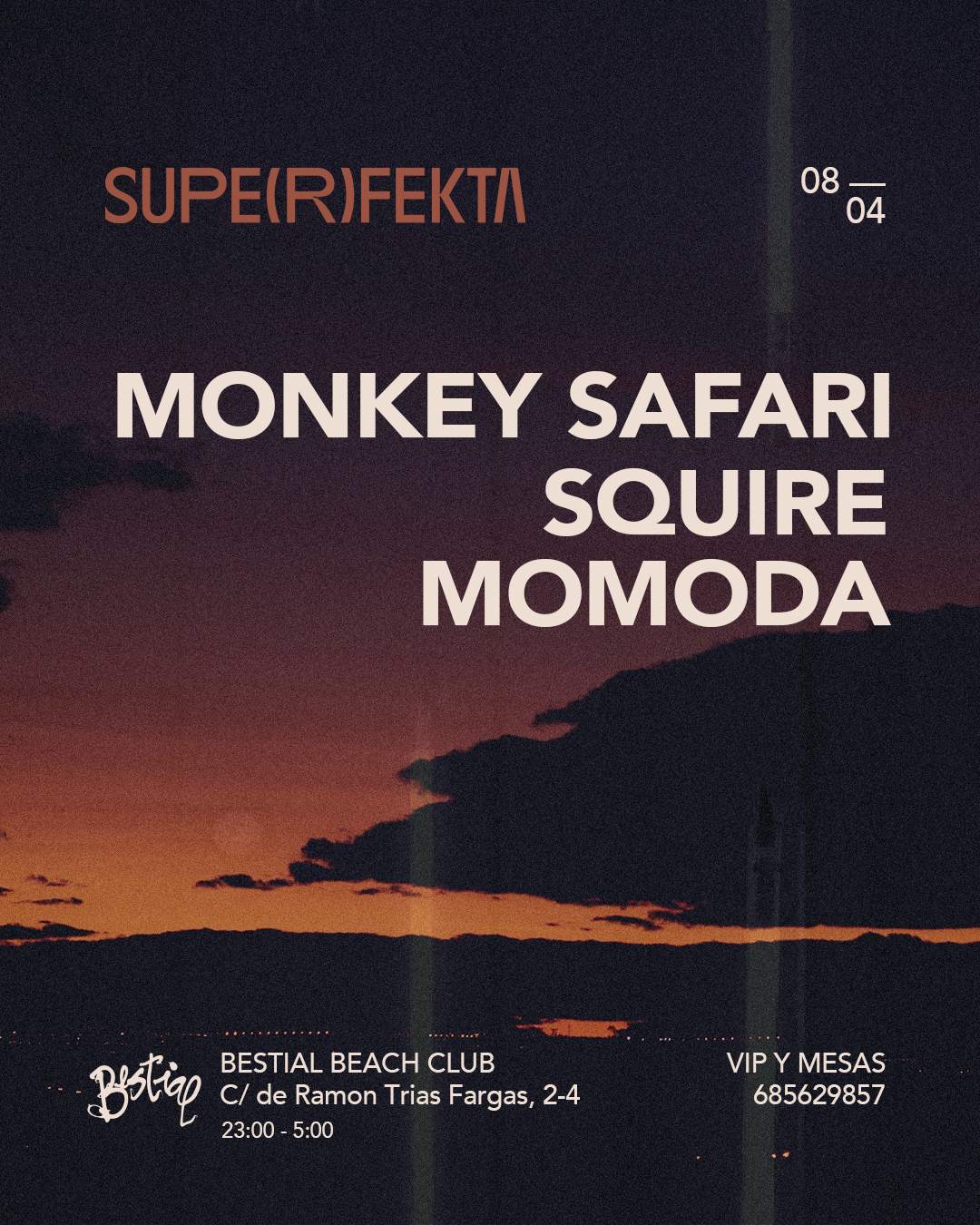 SUPERFEKTA with Monkey Safari, Squire, Momoda - Página frontal