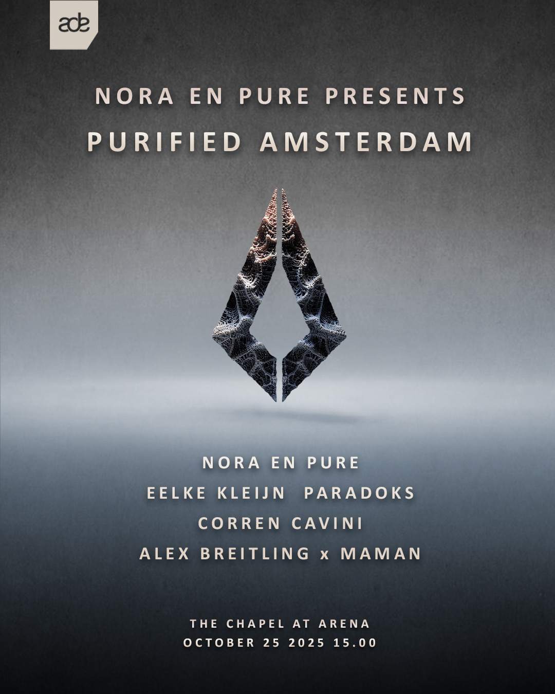 Nora En Pure Pres PURIFIED ADE At Hotel Arena Amsterdam