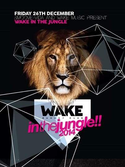 Wake Music - with Wake IN The Jungle - フライヤー表