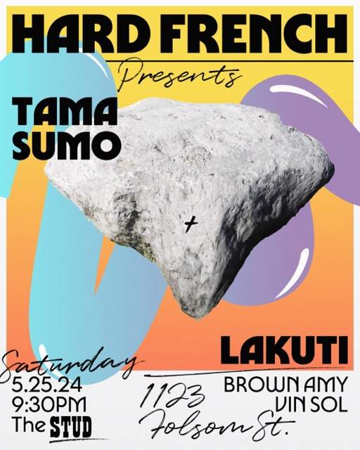 Hard French X The Stud w Tama Sumo & Lakuti - Página frontal