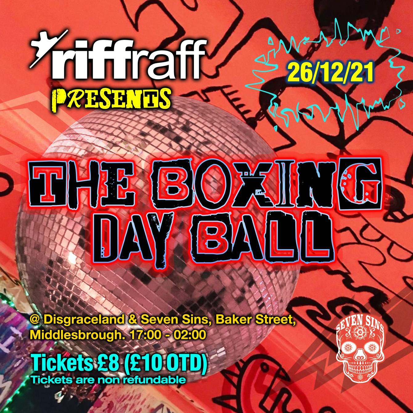 Riffraff Boxing Day Ball - フライヤー裏