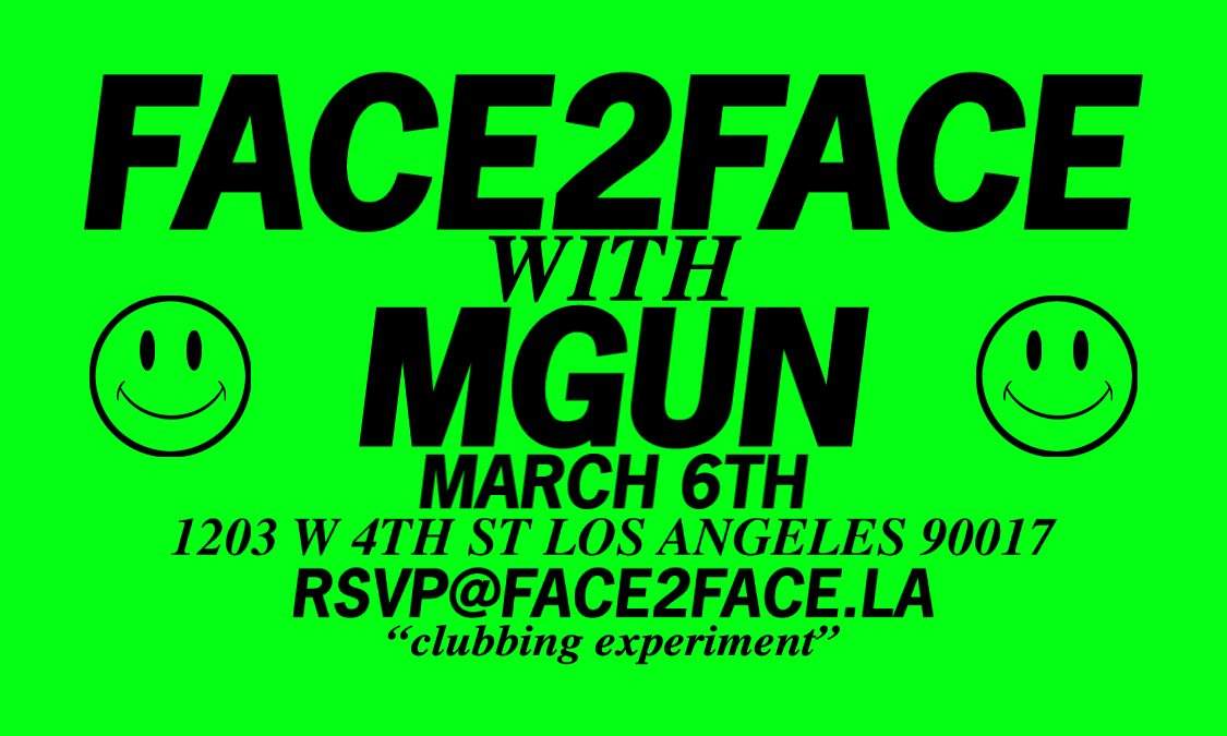 Face2face presents Mgun - Página trasera