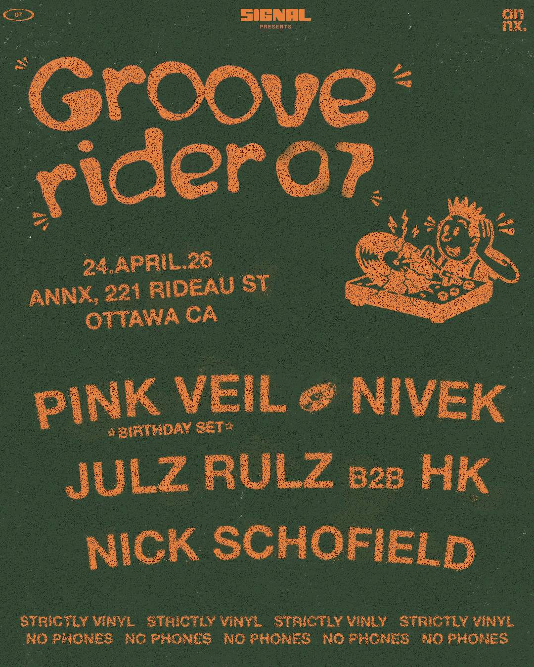 Groove Rider 07 (Strictly Vinyl/No Phones): Nivek, Pink Veil, Julz