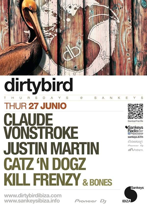Dirtybird Opening Party - フライヤー表