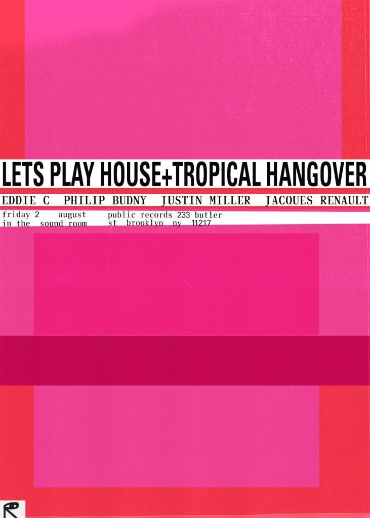 Let's Play House & Tropical Hangover - Página frontal