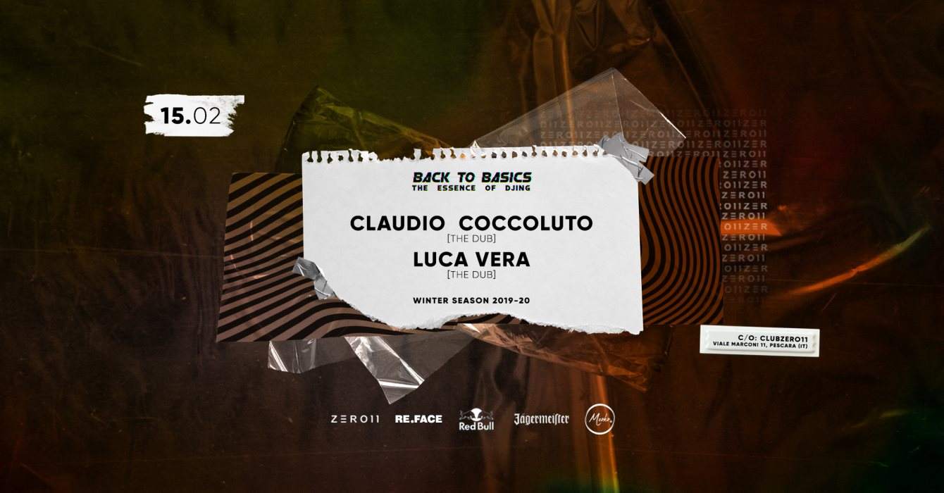 Zero11 Pres. Back To Basics with Claudio Coccoluto [All Night Long] - フライヤー表
