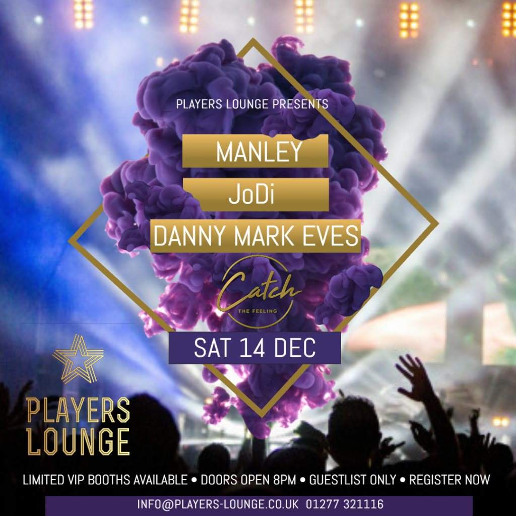 Manley - Jodi - Danny Mark Eves at Players Lounge - Página frontal