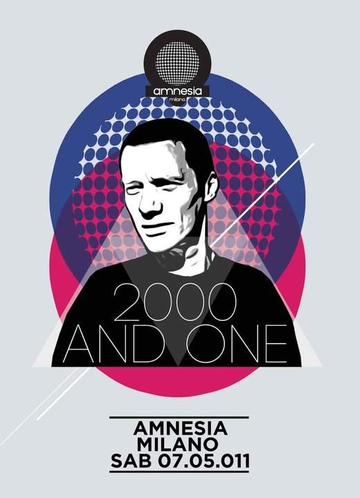 Amnesia Milano - Prive - フライヤー表
