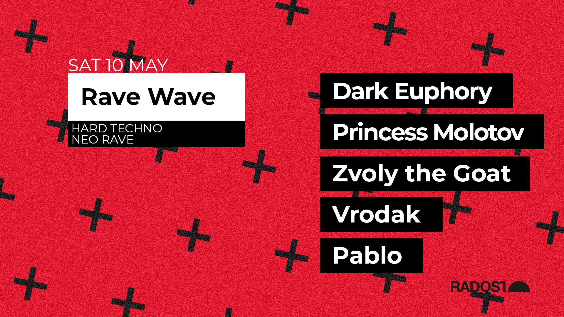 Rave Wave at Radost Music Club, Bratislava