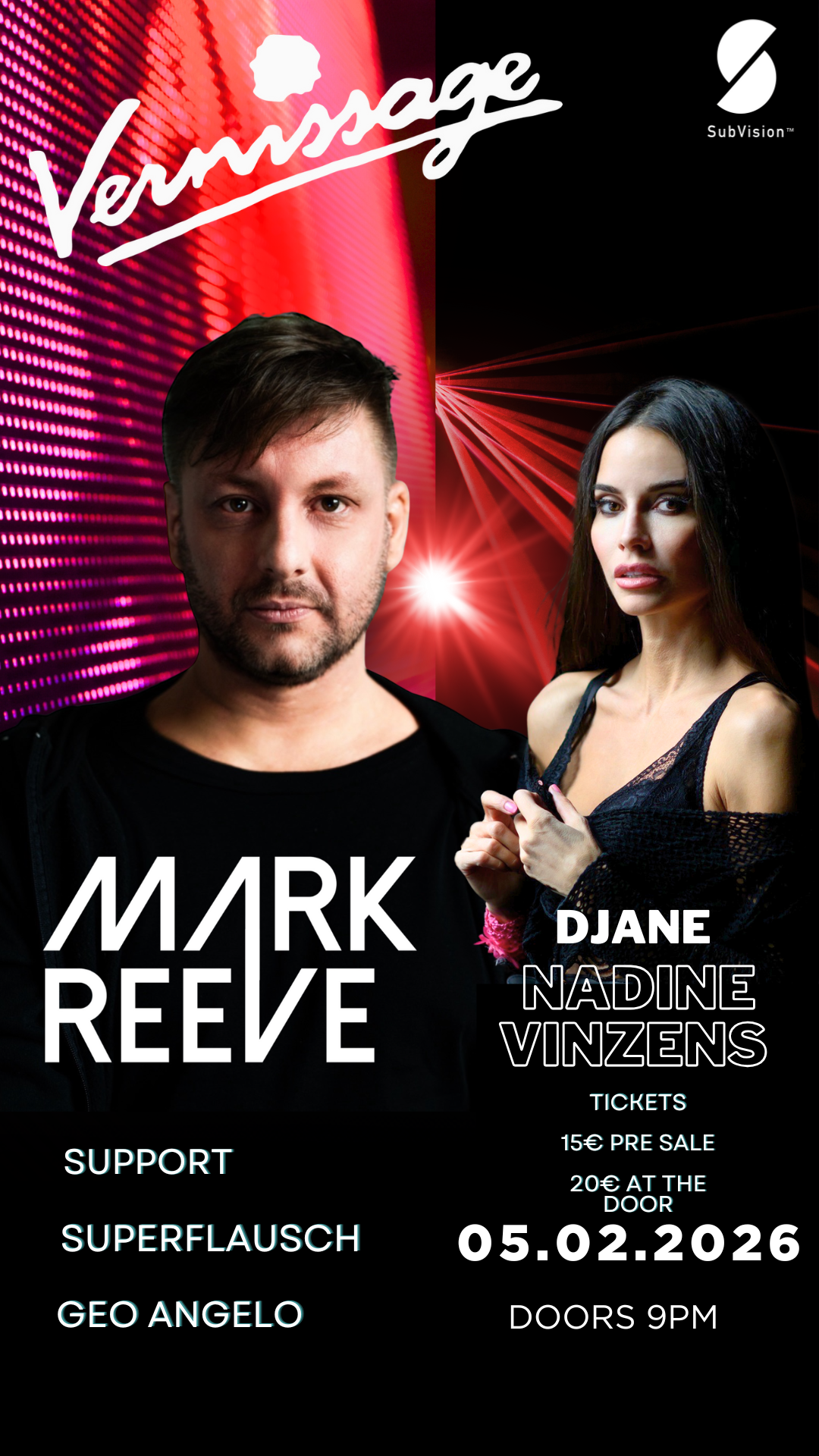 Mark Reeve at Bar Vernissage, Austria