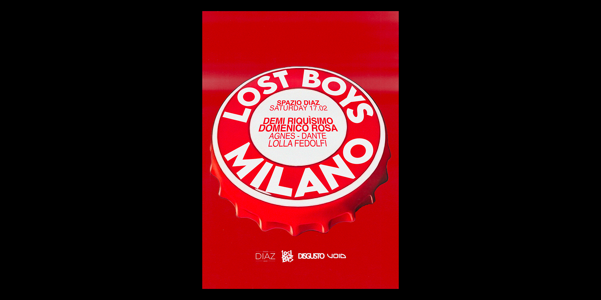 Lost Boys Milano - Página frontal