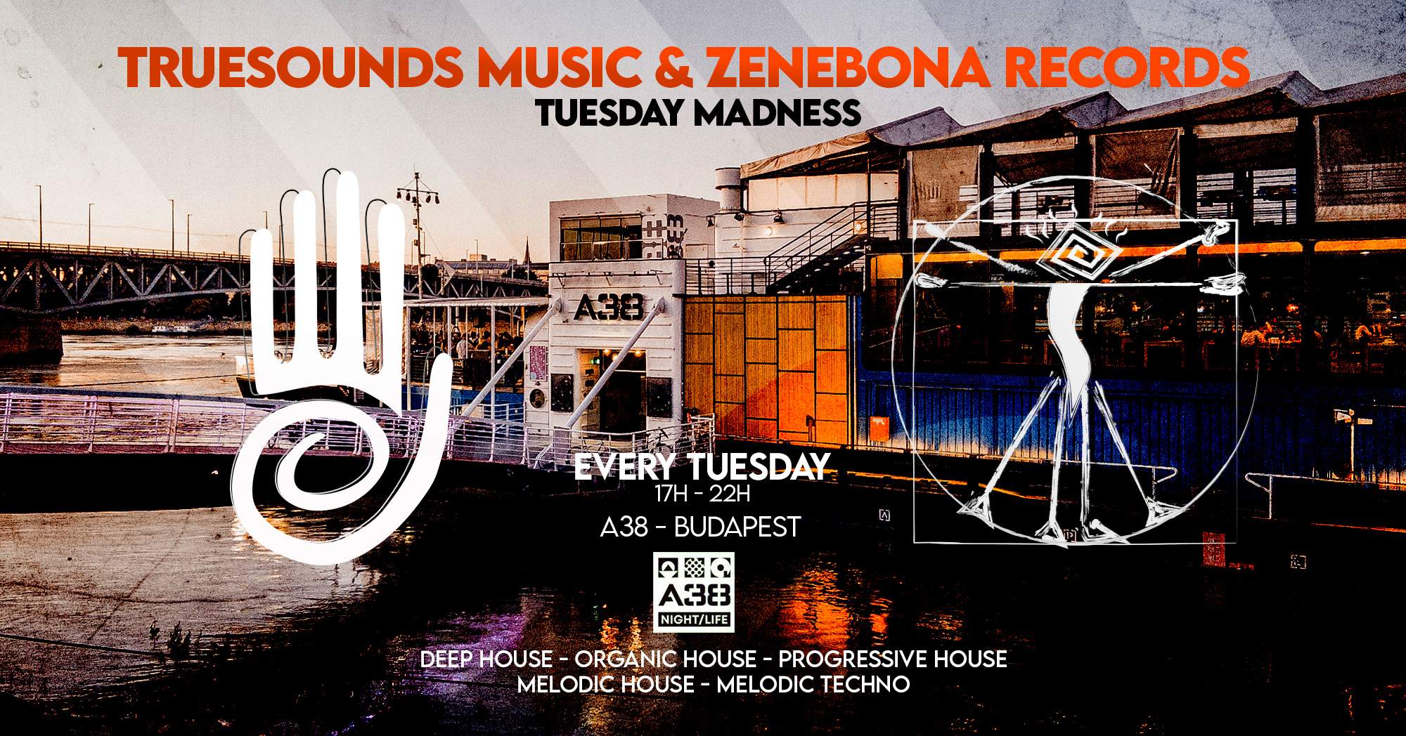 Tuesday Madness (pres. by Truesounds Music & Zenebona Records) - フライヤー表