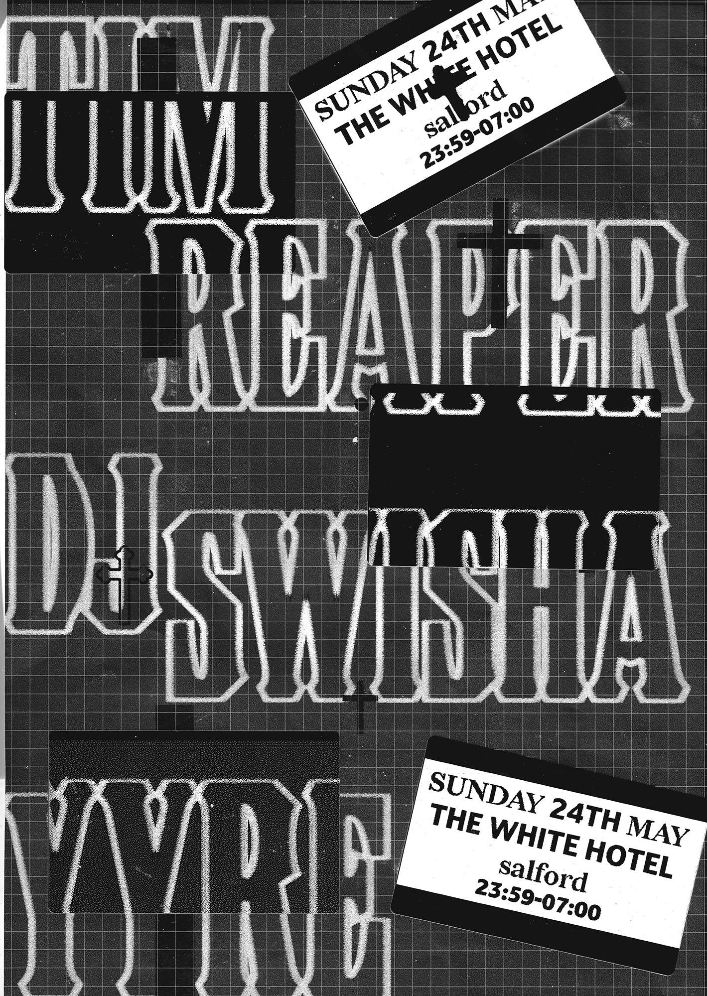 Tim Reaper / DJ SWISHA / Yyre at The White Hotel, Manchester