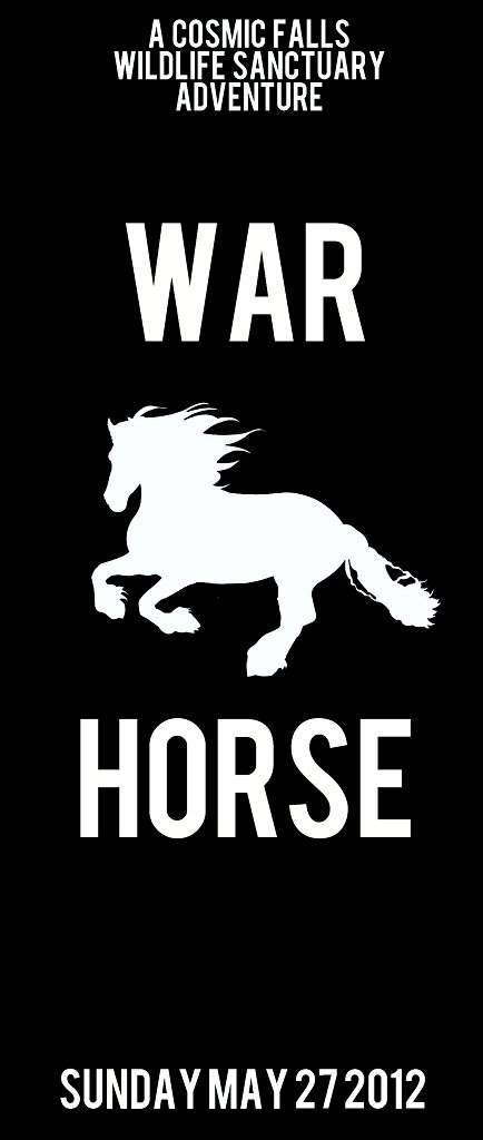 WAR Horse - フライヤー表