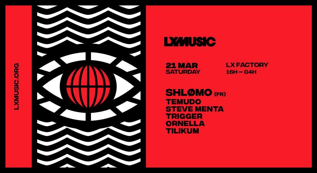 [CANCELLED] Lx Music presents Shlømo - フライヤー表