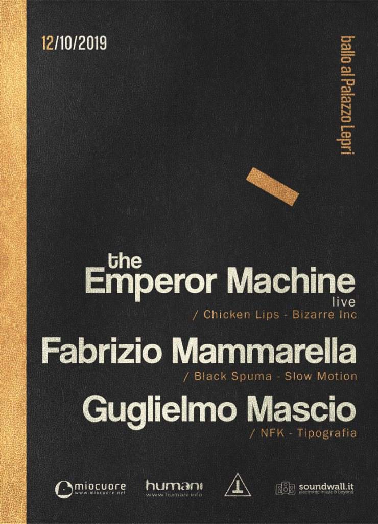The Emperor Machine, Fabrizio Mammarella, Guglielmo Mascio - Página frontal