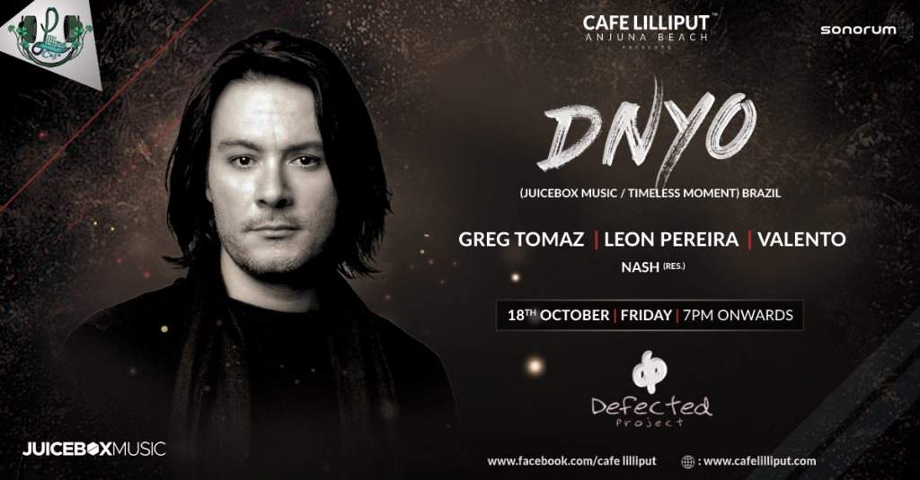 Cafe Liliput & Sonorum presents Dnyo - Página frontal