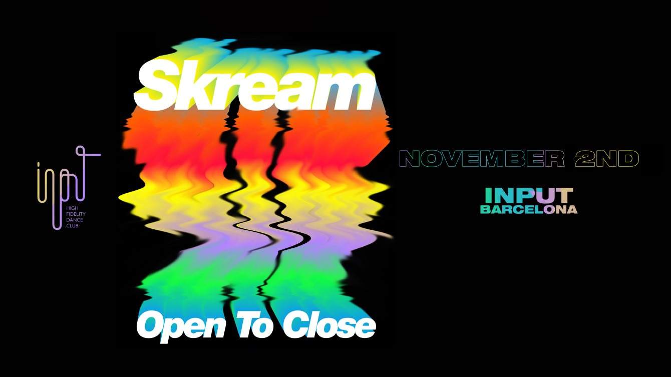 Input Pres Open To Close with Skream - Página frontal