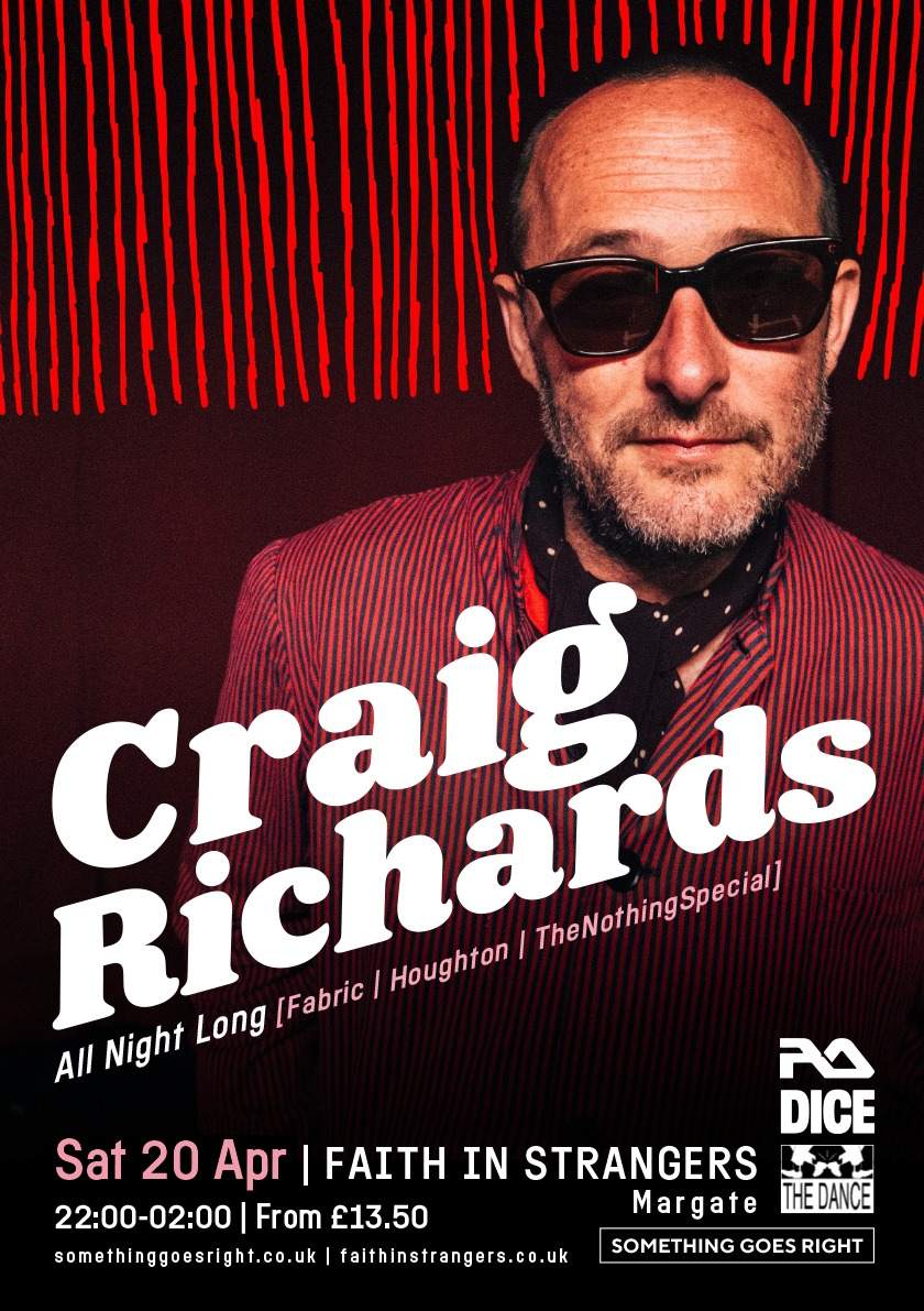 Craig Richards: All Night Long - Página frontal