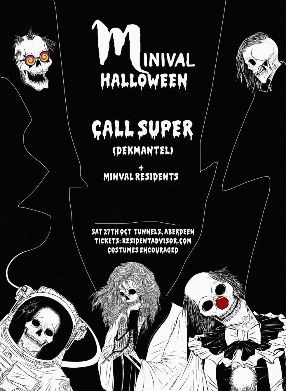 Minival Halloween Special with Call Super - Página frontal